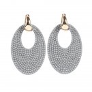 Sehuoran hotsale Earrings Brincos Big Oval Drop Earrings 4 E4R