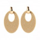 Sehuoran hotsale Earrings Brincos Big Oval Drop Earrings 5 E4R