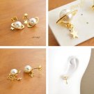 Timlee E062 Free Shipping Cute Planet Saturn Star Imitation E4R