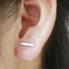 Timlee E119 Free Shipping Brief Stick Studs Earrings Wholesa E4R
