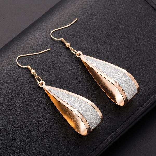 Tomtosh Brincos Longos Dangle Para Mulheres Silver Gold Crys 2 E4R