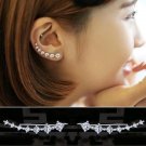 Tomtosh High Quality New Four Claw Earrings 1 Pair Of S 2 E4R