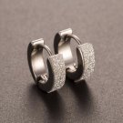 Tomtosh New Design1 Pair Cool Punk Men S Stainless Steel Hoo E4R