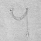 Tomtosh New Fashion Women Girl Punk Rock Leaf Chain Tassel D E4R