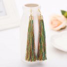 Tomtosh New Hot Tassel Drop Earrings Black Vintage Tass E4R