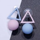 Tomtosh Triangle Different Candy Color Earrings For Women 20 E4R
