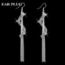 Toucheart Fashion S Shape Long Drop Tassel Earrings As Chris 2 E4R