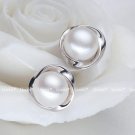 Umode 100 Genuine Brand Pearl Jewelry Natural Pearl Earrings 2 E4R