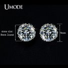 Umode Multi Prongs 8mm 2ct Top Quality Cz Cubic Zirconia Stu 2 E4R