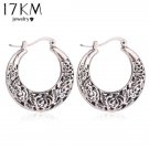 Vintage Jewelry Hollow Out Flower Earring For Women Tib E4R