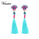 Vodeshanliwen New Colours Long Tassel Earrings Fashion Vinta 2 E4R