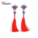 Vodeshanliwen New Colours Long Tassel Earrings Fashion Vinta 3 E4R