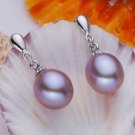 Zhboruin Fashion Natural Pearl Earrings For Women 925 S E4R