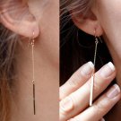 Zinc Alloy European And American Popular Simple Long Section 2 E4R