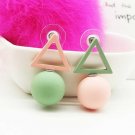 Zoeber Colors Cube Candy Stud Flowers Geometry Earrings Wome 2 E4R