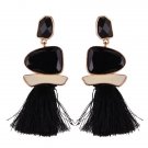 Zoeber Tassel Drop Earring Retro Big Fringing Crystal Dangle 4 E4R