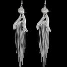 Zoshi High Quality U Pick Style Bling Crystal Long Tass E4R