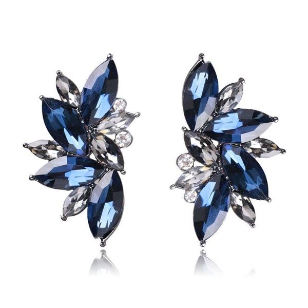 Ztech Opal Stone Stud Earrings Christmas Party Brand Ne 2 E4R