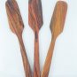 3 Pcs. X 6" Wooden Bread, Beakery, Butter, Jam Spreader Knives (Rose wood)