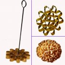 Biggest Dok Jok Brass Mold Stylist Thai Sunflower Cookies;Diameter 10.5 cm
