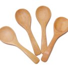 CandyHusky's Mini Wooden Spoons Condiments Salt Spoons Tembusu Wood (4)