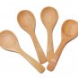 CandyHusky's Mini Wooden Spoons Condiments Salt Spoons Tembusu Wood (4)