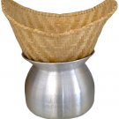 Thai Lao Sticky Rice Steamer Pot and Basket