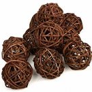 20 x Decorative Spheres of 6-Brown Twig  2.25 inches