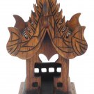 Thai Handmade Small Teak Wood Spirit-House