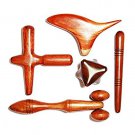 Set 5 Pcs. Reflexology Thai Massage Wooden Stick Hand & Foot Massage