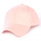Faux Suede Hat - Pink