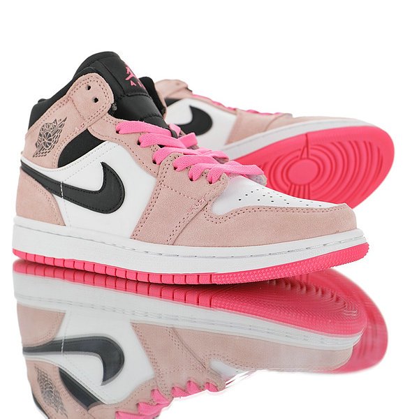 air jordan 1 pink white