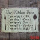 #5838 Creative home deco iron painting iron picture