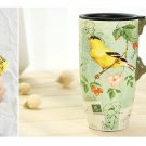 Creative Pocelain drinking Tea water Cup Ceramic mug birds pattern