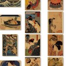 Japanese Retro nostalgic kraft paper posters 20pcs/lot ramdonly designs
