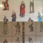 Unique hand carved chess set Hungarian,Pewter handcrafted chess set,Hand painted