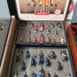 Handmade Pewter Chess Sets Knight Crusade - hand painted