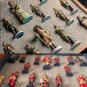 Handmade Pewter Chess Set French - Hand painted