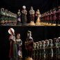 Unique Habsburg vs Ottoman empire Pewter Handmade Chess Sets - hand painted