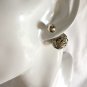 DIOR TRIBAL Earrings Mise en DIOR TRIBALE GOLD Plated Crystal Limited Ed NIB