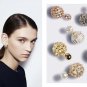 DIOR TRIBAL Earrings Mise en DIOR TRIBALE GOLD Plated Crystal Limited Ed NIB