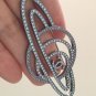 CHANEL Crystal Saturn Brooch Pin GALACTIC SPACE Runway 2017 Fall Large Size NIB