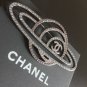 CHANEL Crystal Saturn Brooch Pin GALACTIC SPACE Runway 2017 Fall Large Size NIB