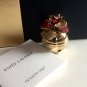 ESTEE LAUDER Beautiful Solid Perfume JINGLE BELL 2007 Holiday Compact NIB