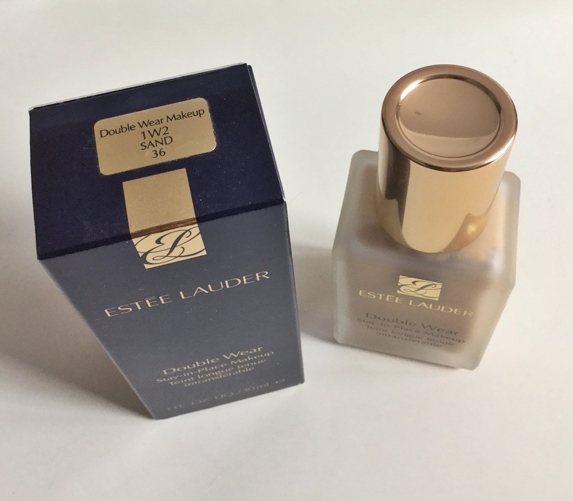 ESTEE LAUDER Double Wear StayinPlace Makeup 1W2 SAND Foundation NIB