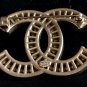 CHANEL 2016 Baguette Crystal Brooch Pin Gold CC Dainty Pearls Rhinestones NIB
