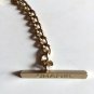 CHANEL Gold Chain Necklace Black Leather Weave Oval Pendant Authentic NIB
