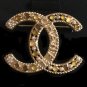 CHANEL GOLD Metal Fantasy Pearl Crystal CC Brooch 2016 Fall Winter Authentic NIB