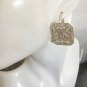 CHANEL Bubble Pearls Crystal CC Gold Leverback BIG Earrings Fashion Statement