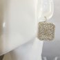 CHANEL Bubble Pearls Crystal CC Gold Leverback BIG Earrings Fashion Statement